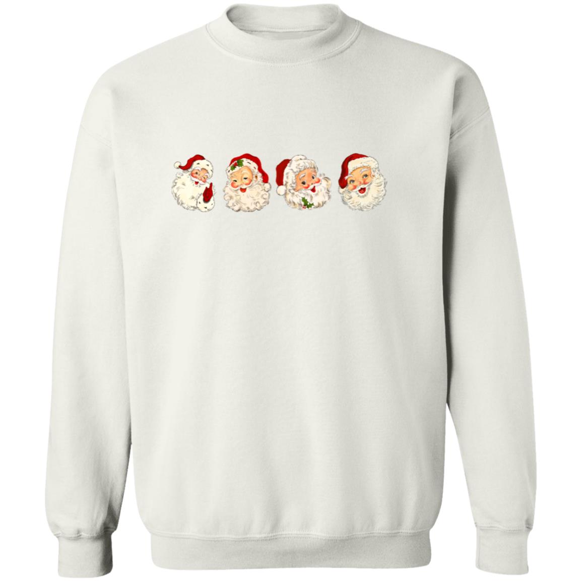 Retro Cheerful Santa | PulloverSweatshirt