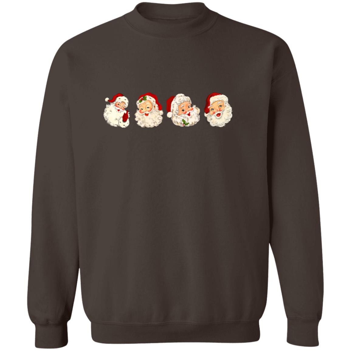 Retro Cheerful Santa | PulloverSweatshirt