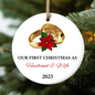 First Christmas Wedding Rings
