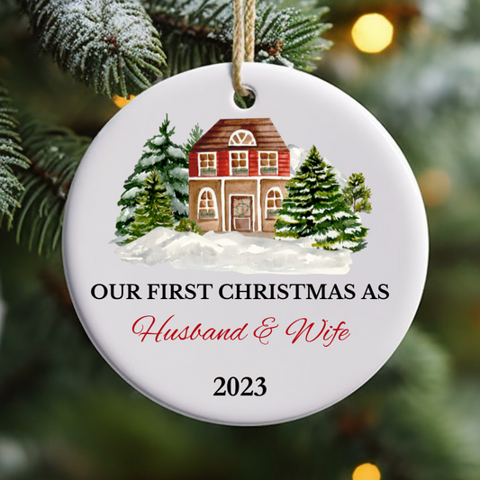 First Christmas Husband & Wife